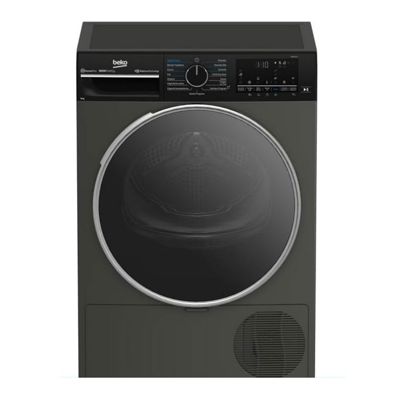 Beko KMB 931 IG 9 Kg Manhattan Grey Çamaşır Kurutma Makinesi 
