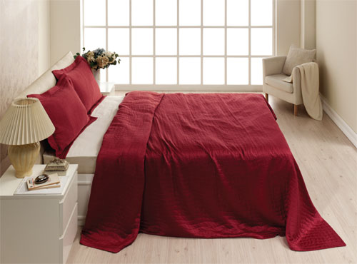 Odamoda Clear Viscon Yatak Örtüsü Çift Kişilik Odamoda Clear Viscon Yatak Örtüsü Çift Kişilik