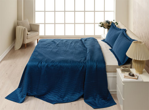 Odamoda Clear Viscon Yatak Örtüsü Çift Kişilik Odamoda Clear Viscon Yatak Örtüsü Çift Kişilik