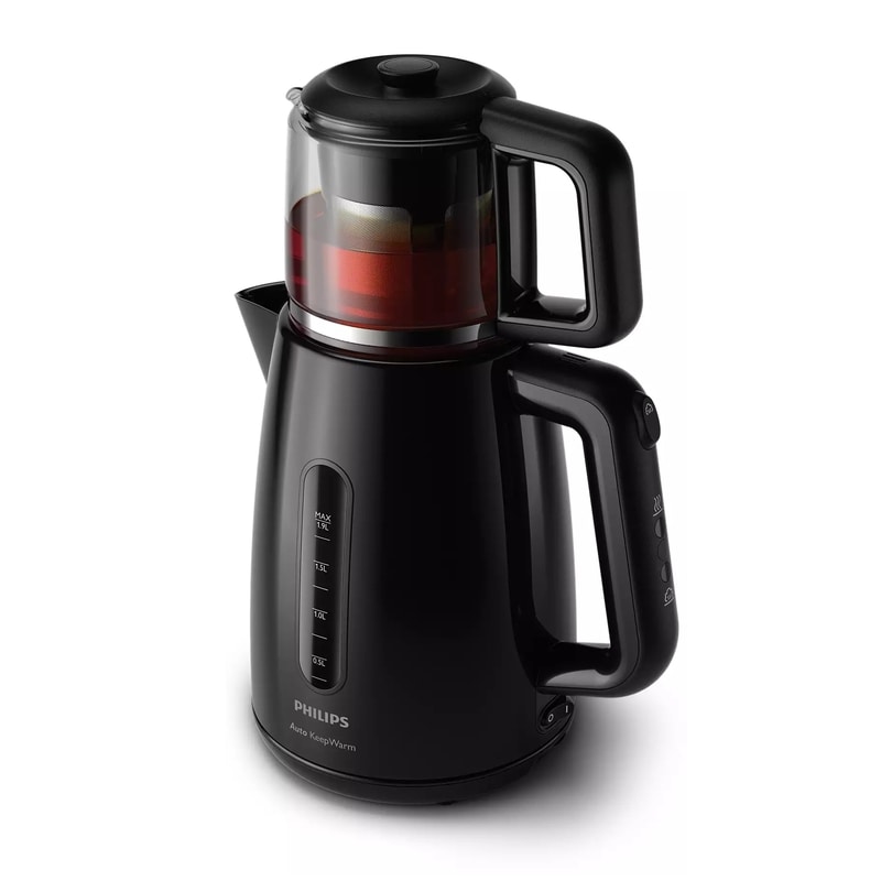 Philips HD7301 1700 W Siyah Çay Makinesi 