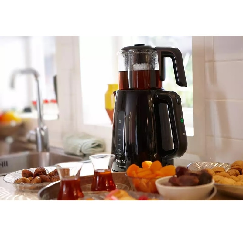 Philips HD7301 1700 W Siyah Çay Makinesi Philips HD7301 1700 W Siyah Çay Makinesi